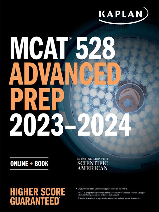 Title details for MCAT 528 Advanced Prep 2023-2024 by Kaplan Test Prep - Available